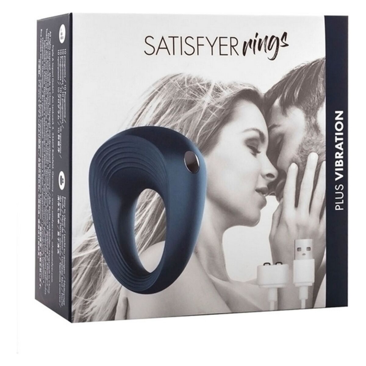 Vibrerende Kukkring Satisfyer Power Ring Blå